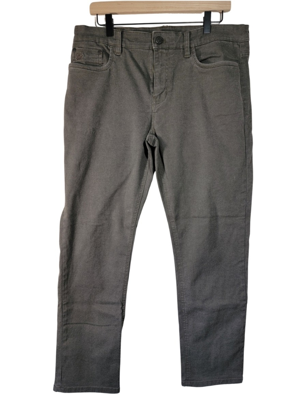 English Laundry Mens 5 Pocket Mid-Rise 365 Pant Grey 34x30